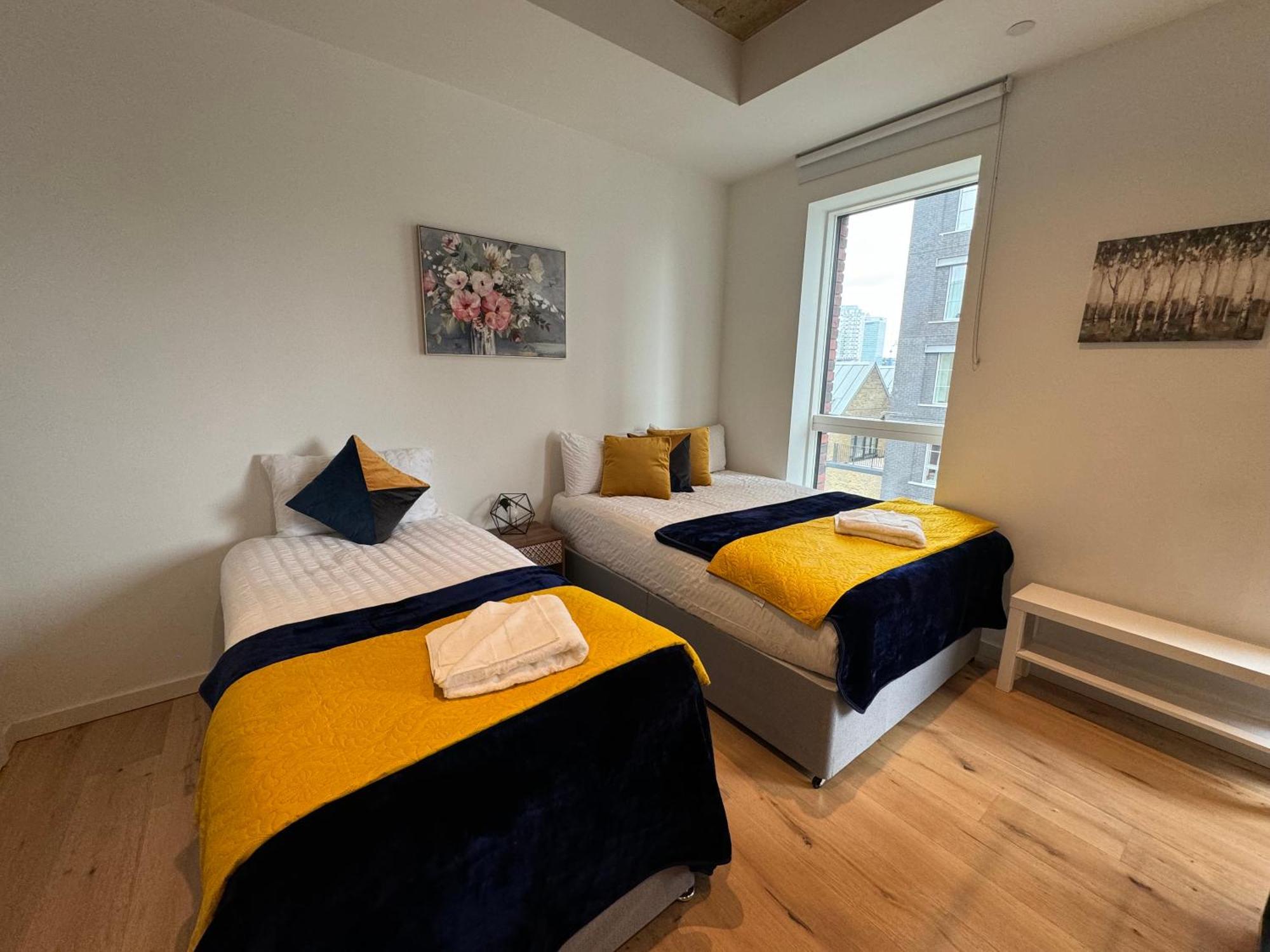 Apartamento London Luxury Flat With Balcony, River View, O2 Arena, Excel, Canary Wharf, Station Exterior foto