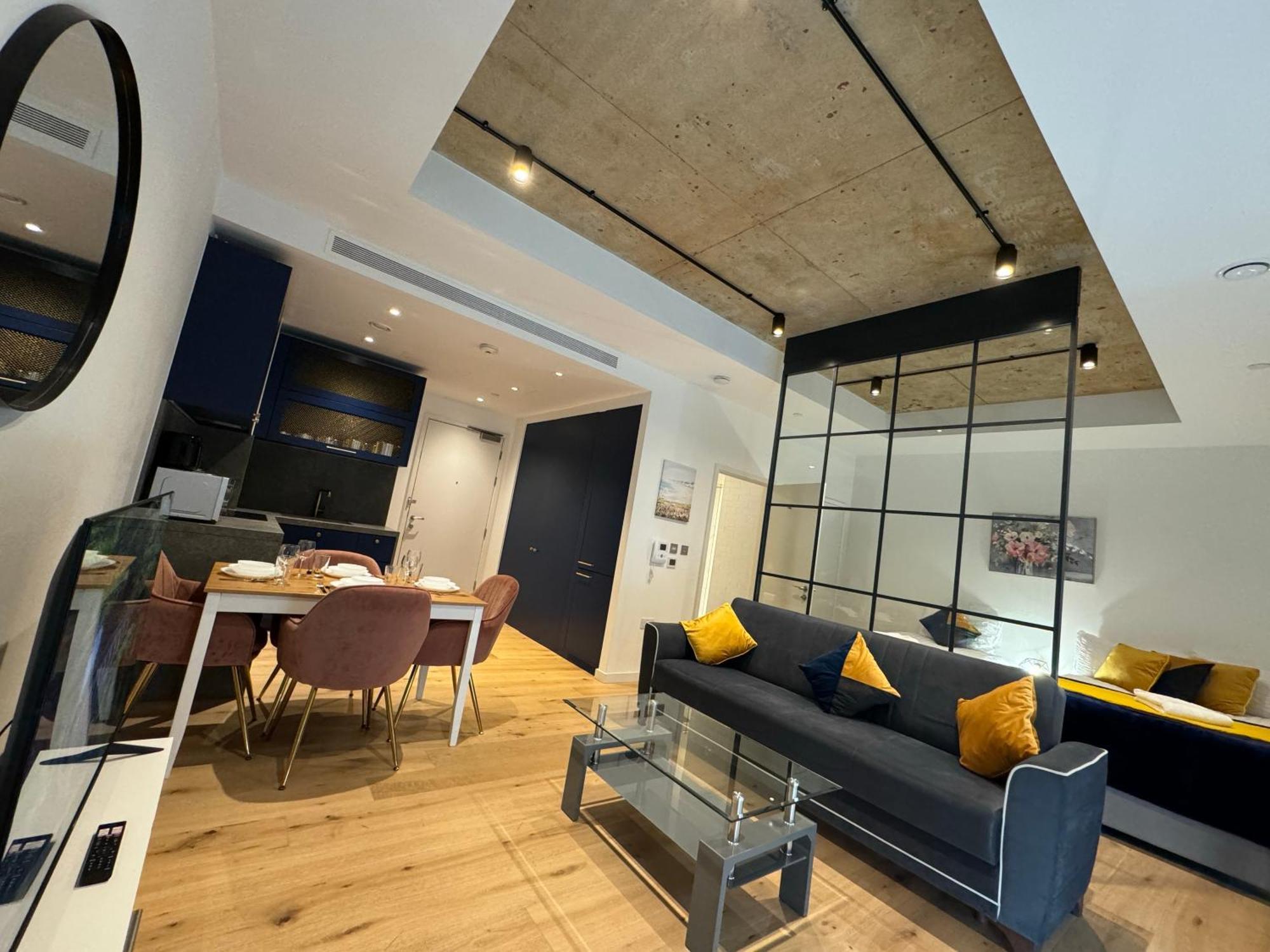Apartamento London Luxury Flat With Balcony, River View, O2 Arena, Excel, Canary Wharf, Station Exterior foto